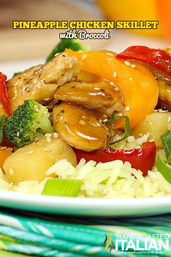 Pineapple Chicken Skillet with Broccoli