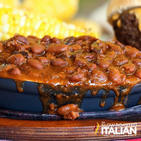 Slow Cooker Baked Beans