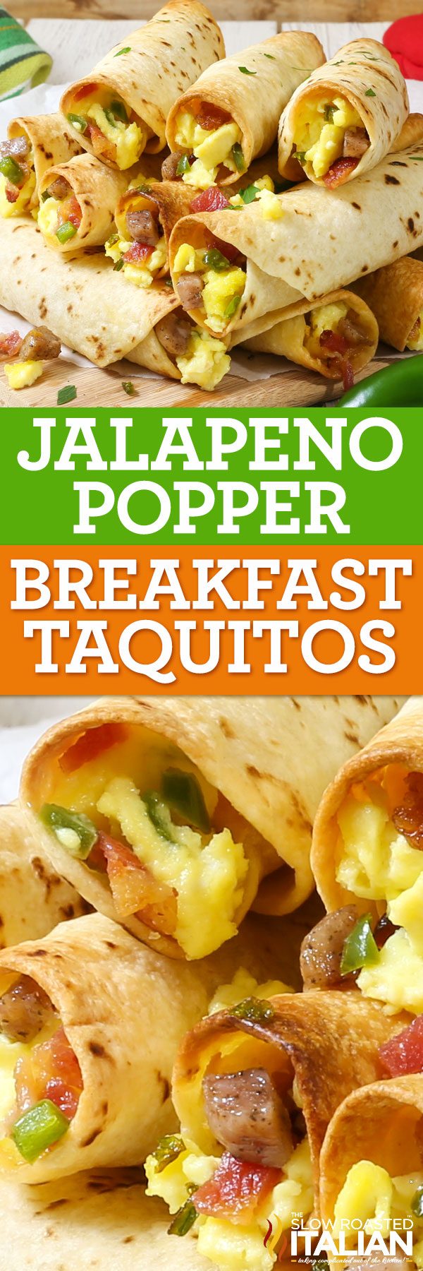 titled jalapeno popper breakfast taquitos
