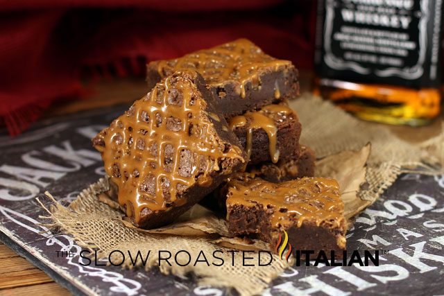 https://www.theslowroasteditalian.com/2013/09/jack-daniels-salted-caramel-fudge-brownie-recipe.html