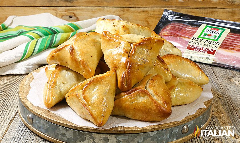 platter of ground beef appetizers