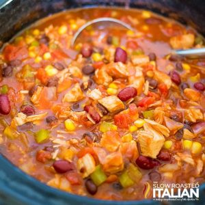 Slow Cooker Turkey Chili