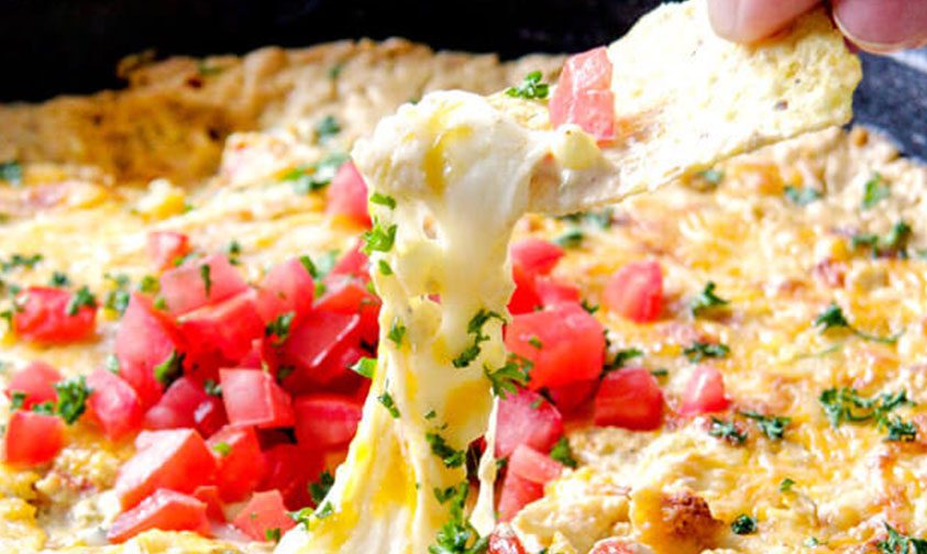 queso verde corn dip -carlsbadcravings