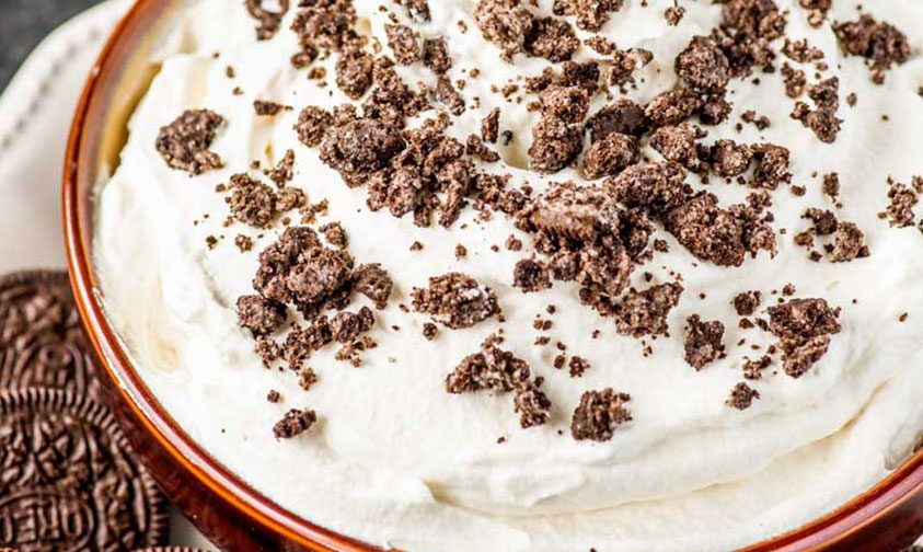 baileys cookies and cream dip -homemadehooplah