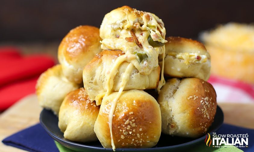 spicy jalapeno pretzel bombs for game day