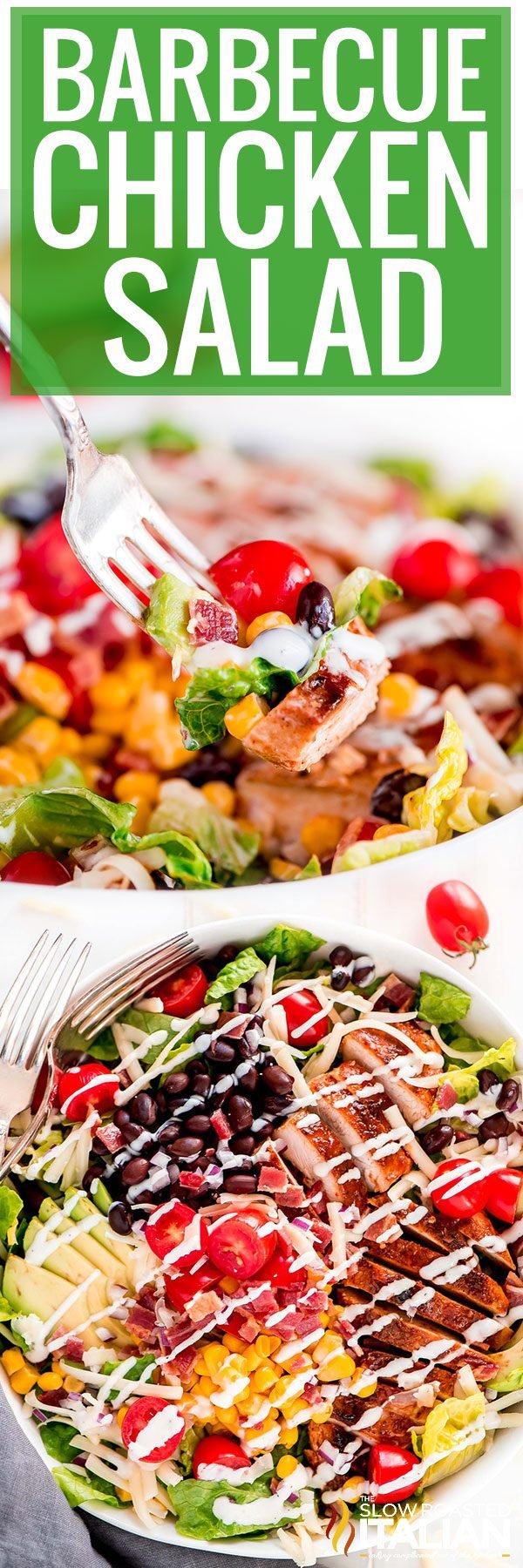barbecue chicken salad -pin