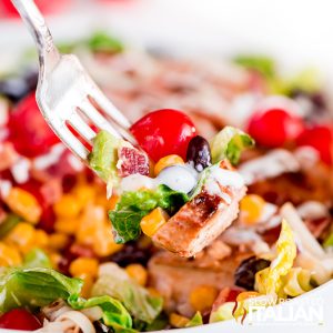 barbecue chicken salad