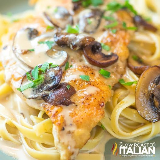 Creamy Chicken Marsala