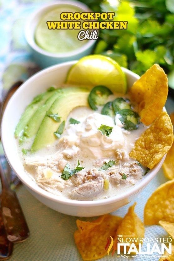 crockpot white chicken chili 