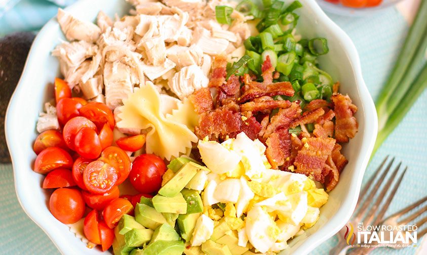 ingredients for cobb salad