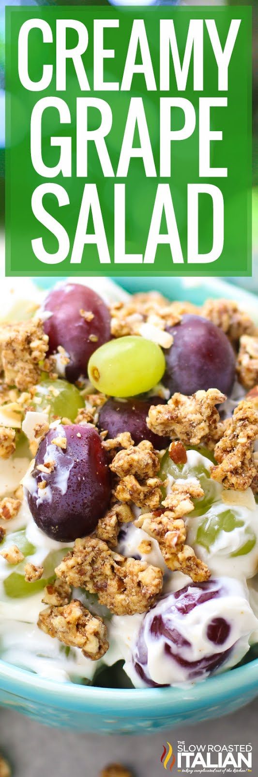 titled image (and shown): creamy grape salad