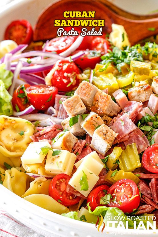 cuban sandwich pasta salad