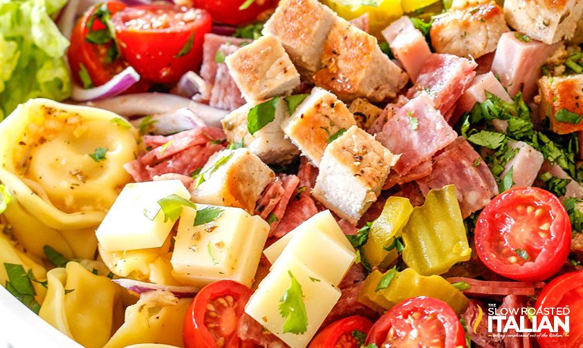 mixed cuban sandwich pasta salad