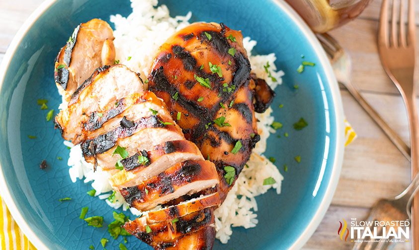 Honey Balsamic Grilled Chicken