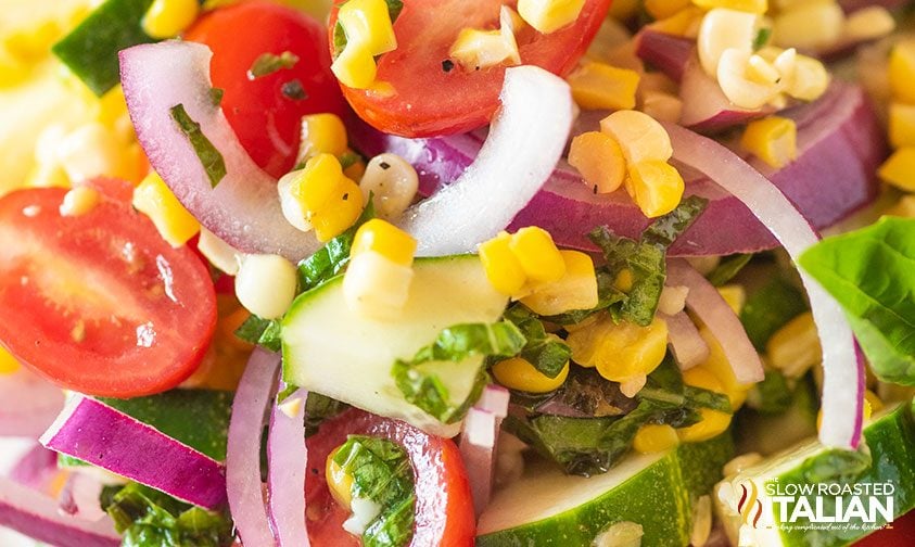summer vegetable salad