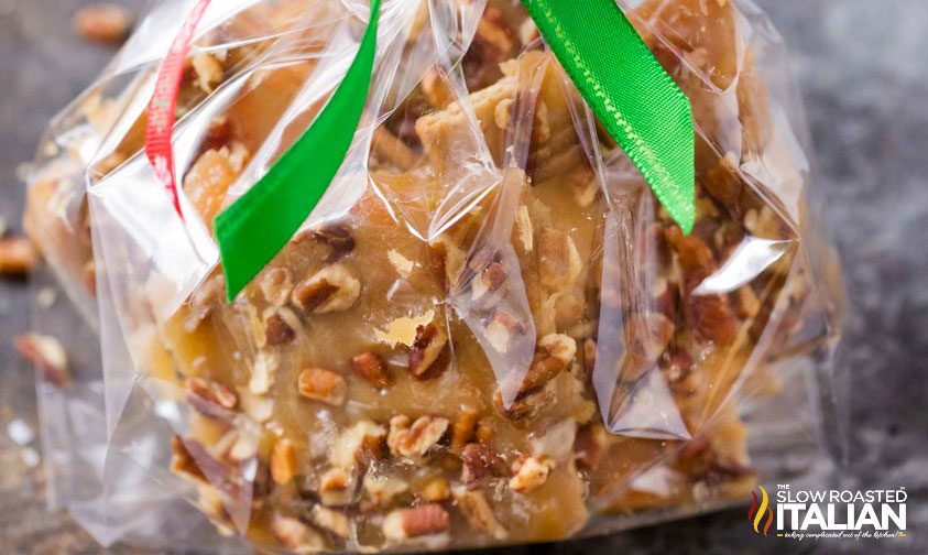 salted caramel pecan toffee b gift wrappedars