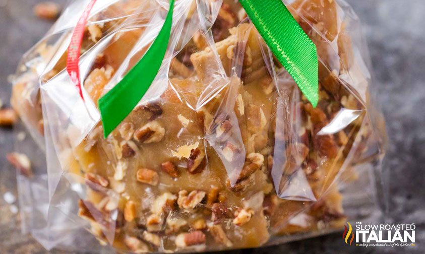 salted caramel pecan toffee b gift wrappedars