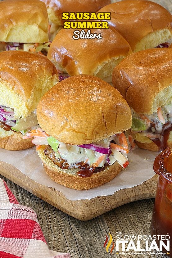 Sausage Summer Sliders