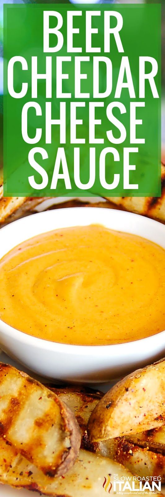 beer cheese queso sauce -pin