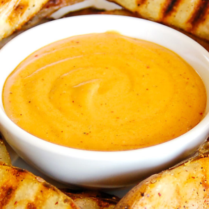 bowl of beer cheese queso sauce