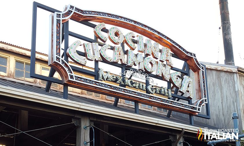 Cocina Cucamonga Mexican Grill sign