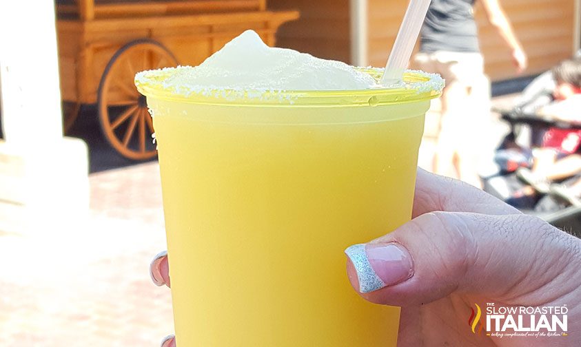 frozen drink from Rita's Baja Blenders, Disneyland