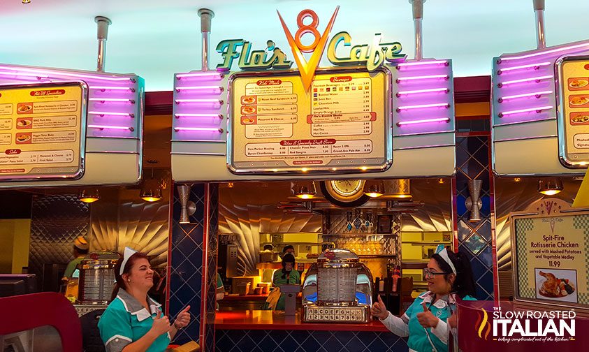 Flo's Cafe at Cars Land