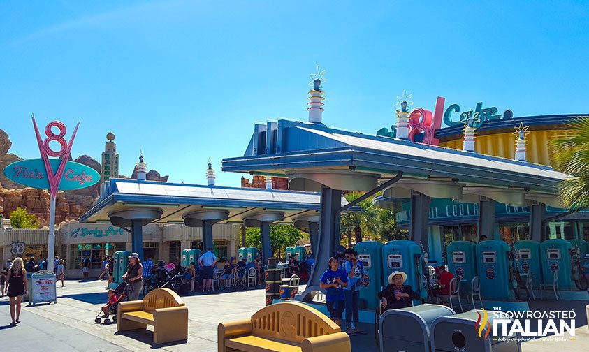 Flo's V8 Cafe at Disneyland California Adventure