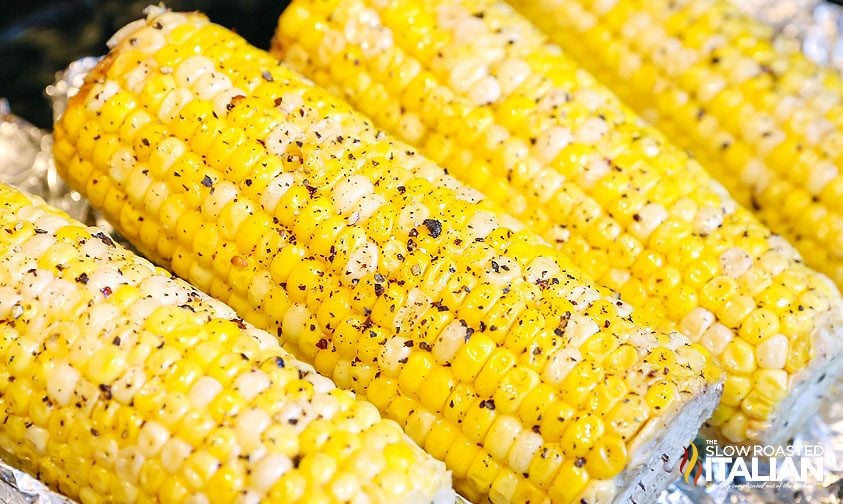 ears of crock pot corn on the cob