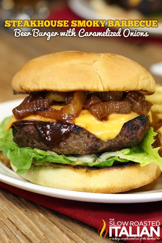 Smokey BBQ Beef Burger, Recipe