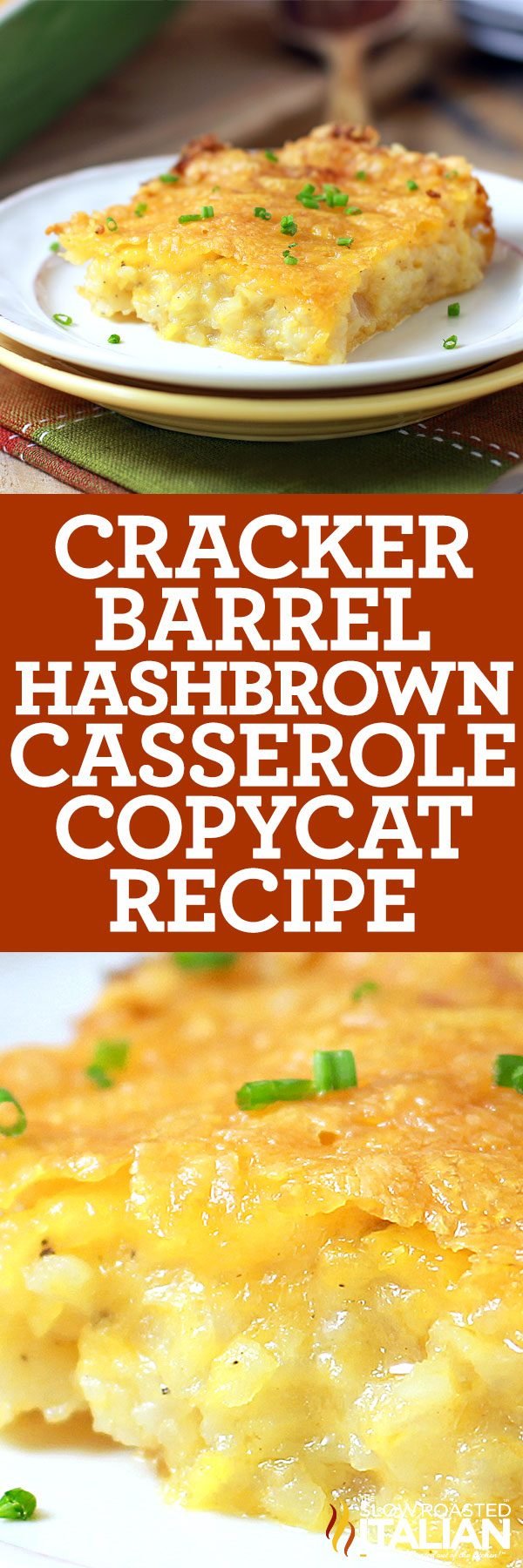 cracker barrel hashbrown casserole copycat recipe -pin