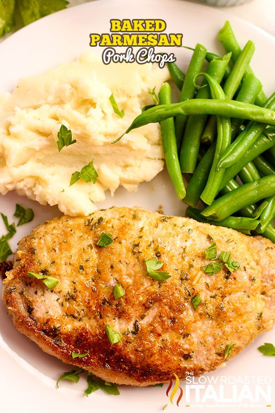 Baked Parmesan Pork Chops