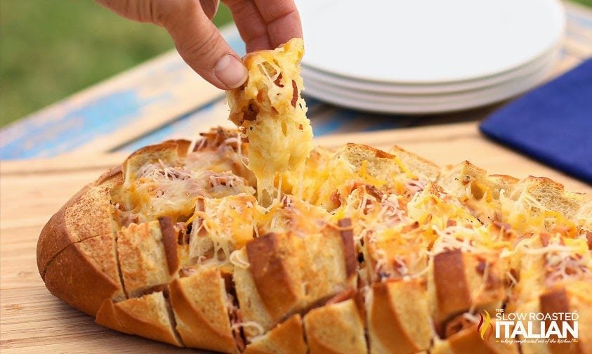 cheesy pull apart bread