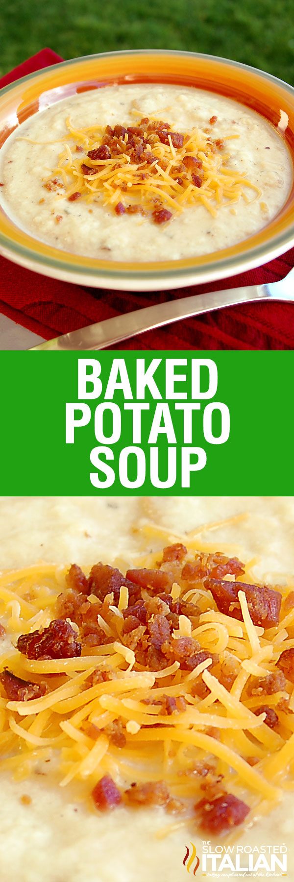 baked potato soup pin