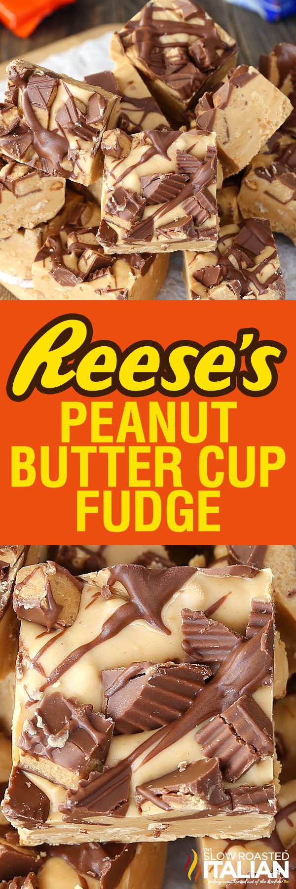 reeses peanut butter cup fudge
