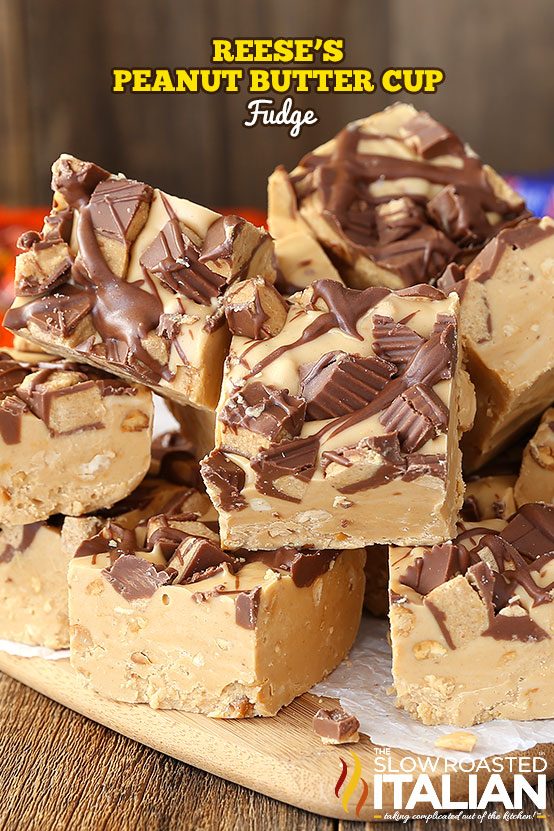 Reese’s Peanut Butter Fudge (with video)