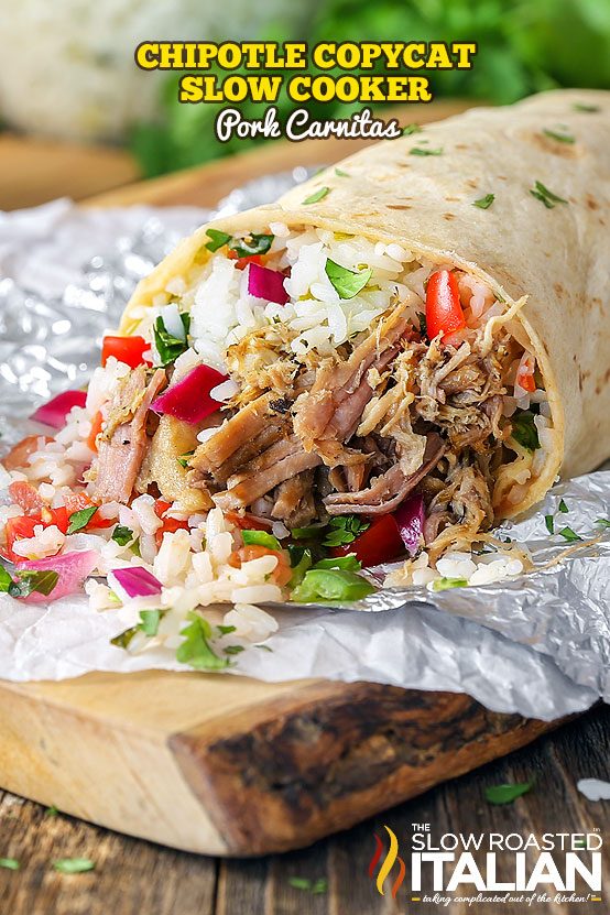 Chipotle Carnitas Copycat