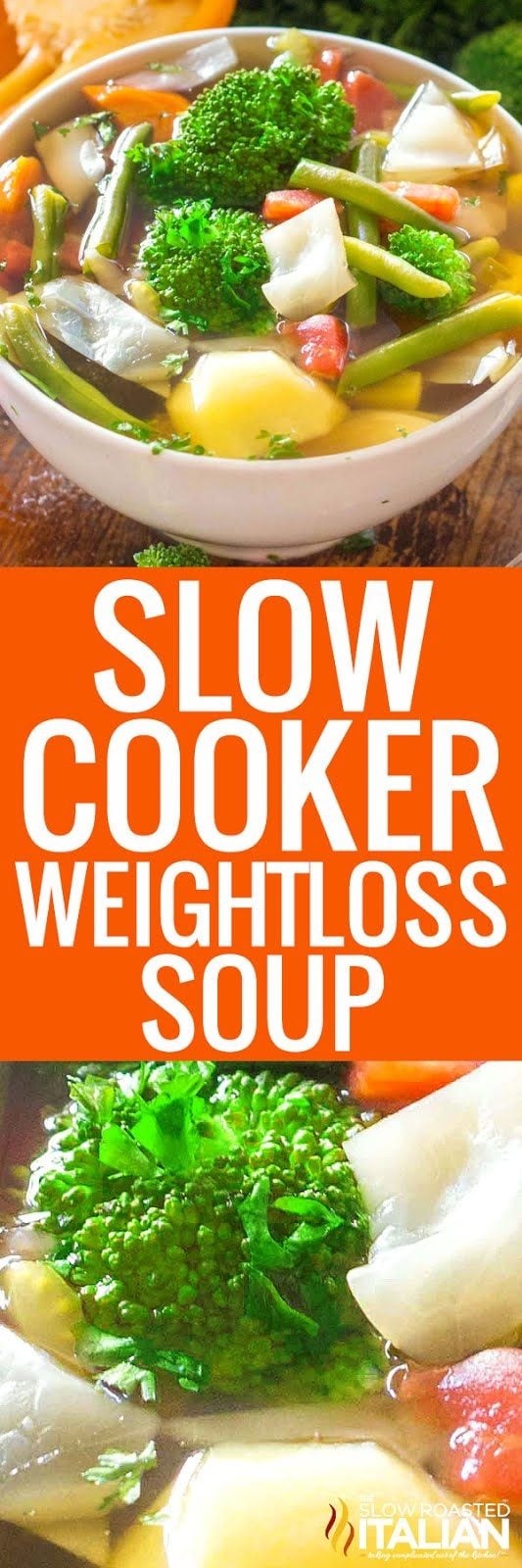 slow cooker weight loss soup -pin