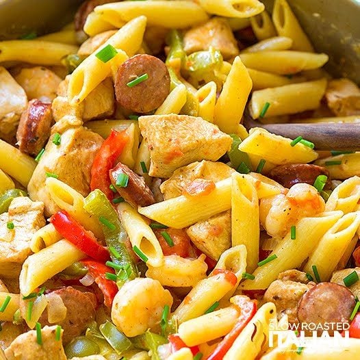 One Pot Jambalaya Pasta