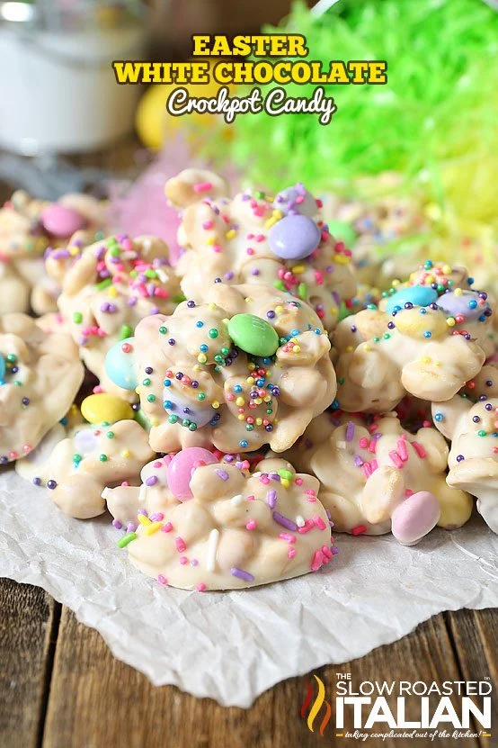 White Chocolate Crockpot Candy (only 3 ingredients!)