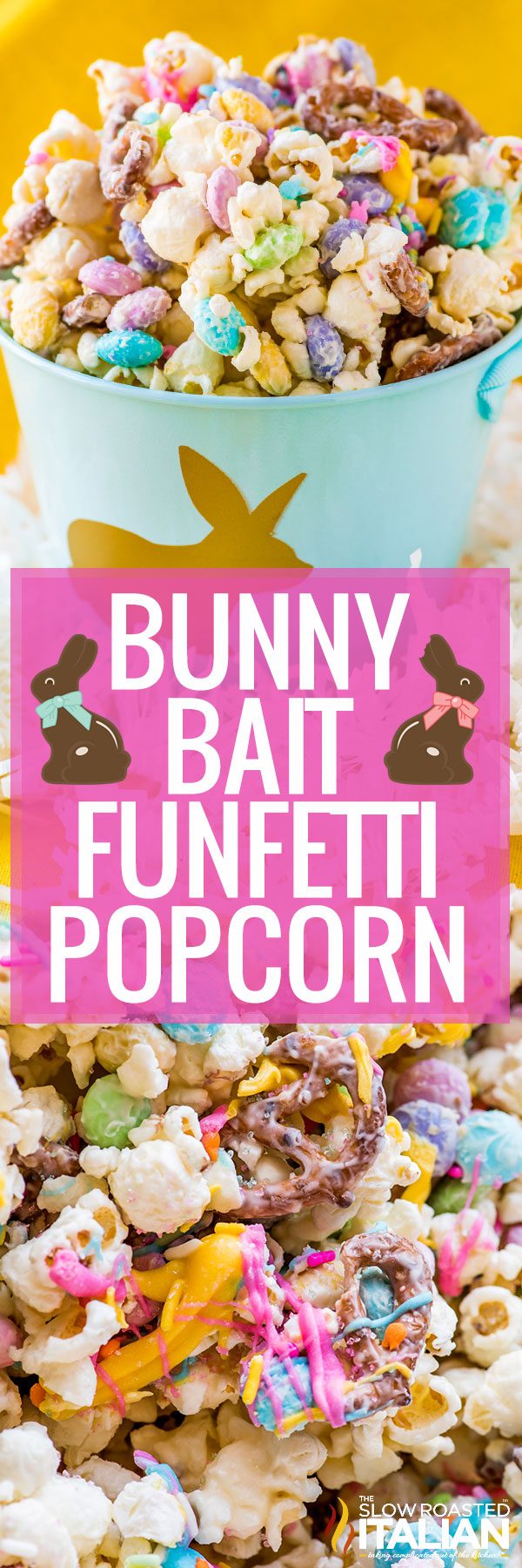 bunny bait funfetti popcorn
