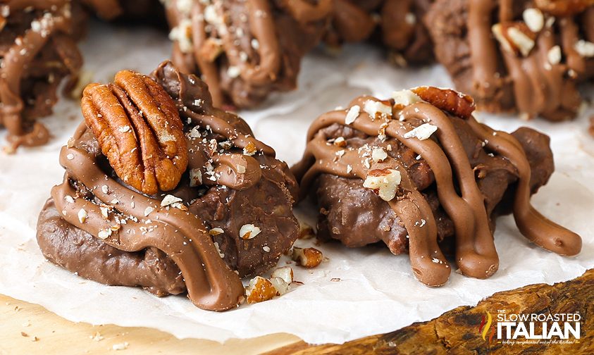 Crockpot Turtles Candy