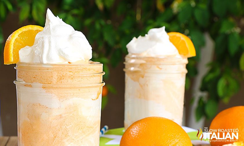 Dreamy Orange Creamsicle Shake