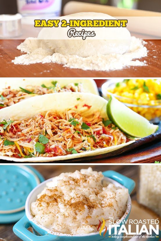 The Best Easy 2 Ingredient Recipes