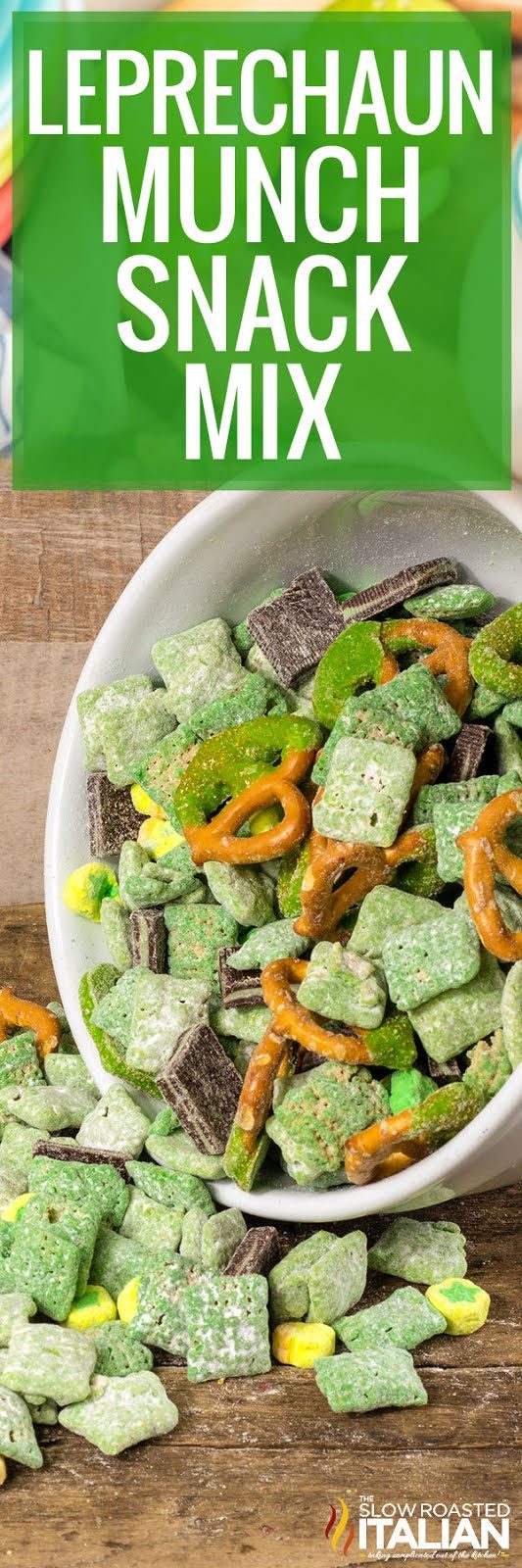 leprechaun munch snack mix -pin