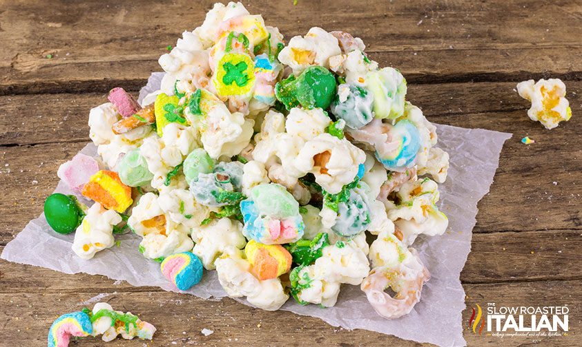 st paddys day leprechaun bait clusters