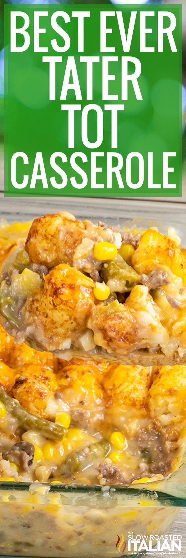 tater tot casserole -pin