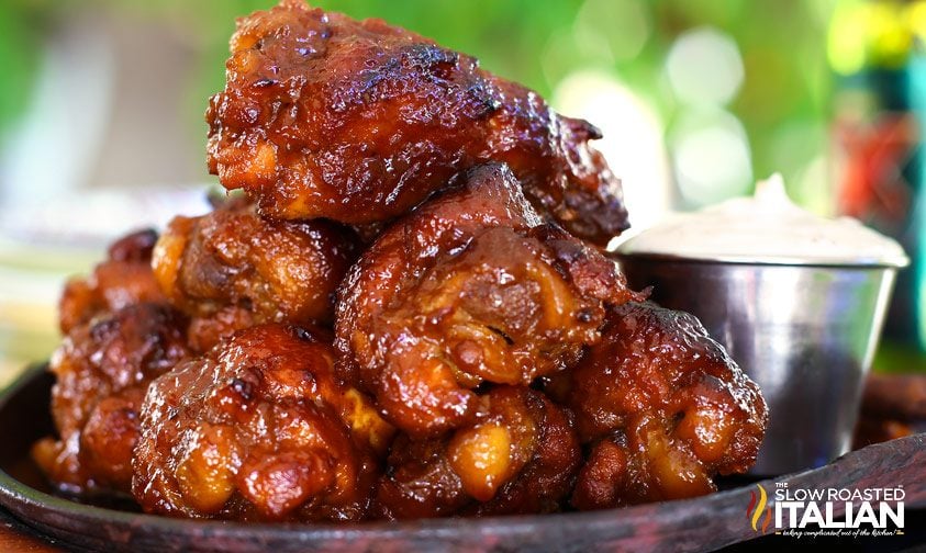 Simple Crockpot Buffalo Wings