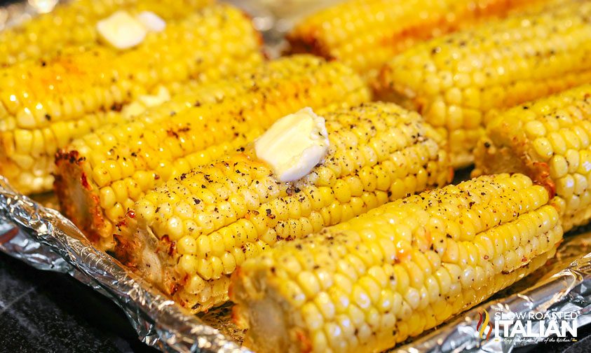 Best Ever Oven Roasted Corn