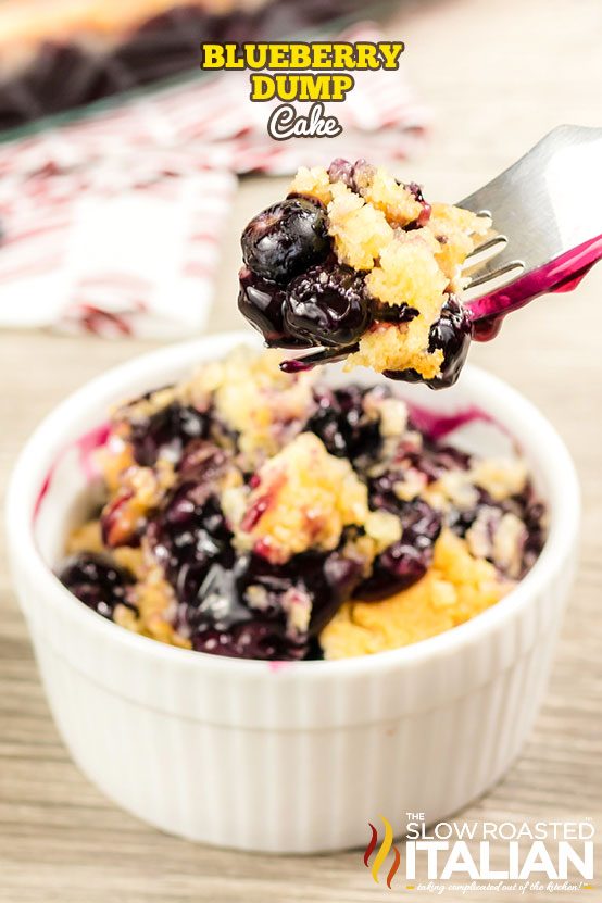 Blueberry Dump Cake + Video